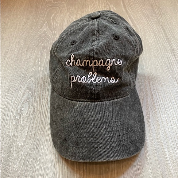“Champagne Problems” Dad Hat - Picture 1 of 2